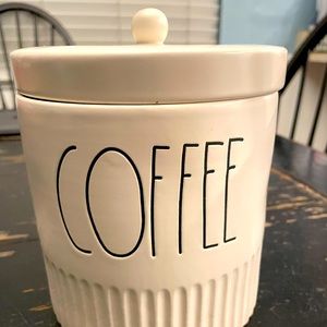 Rae Dunn coffee canister